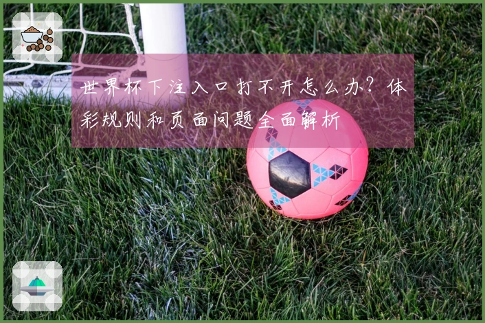 世界杯下注入口打不开怎么办？体彩规则和页面问题全面解析