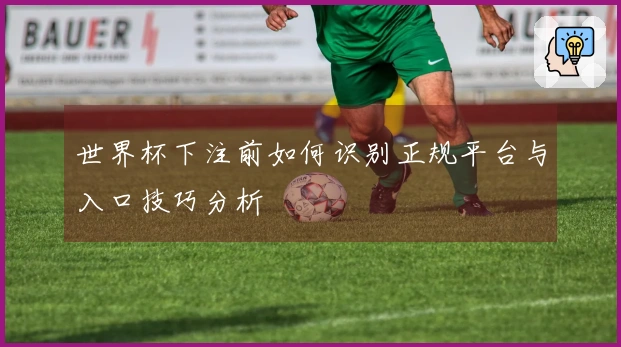 世界杯下注前如何识别正规平台与入口技巧分析