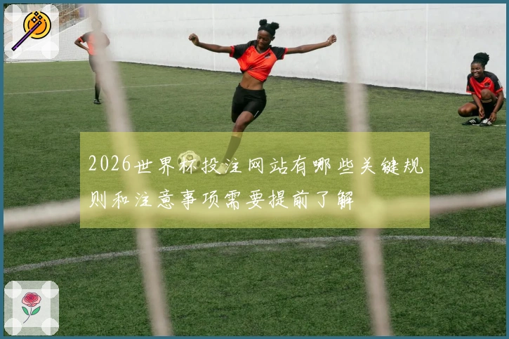 2026世界杯投注网站有哪些关键规则和注意事项需要提前了解