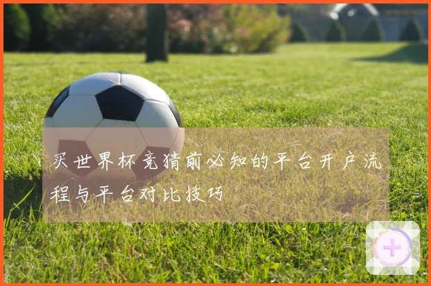 买世界杯竞猜前必知的平台开户流程与平台对比技巧