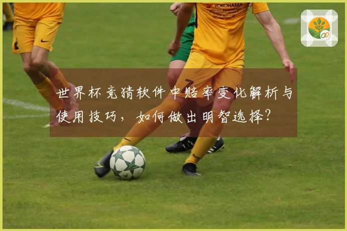 世界杯竞猜软件中赔率变化解析与使用技巧，如何做出明智选择？