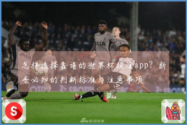 怎样选择靠谱的世界杯投注app？新手必知的判断标准与注意事项