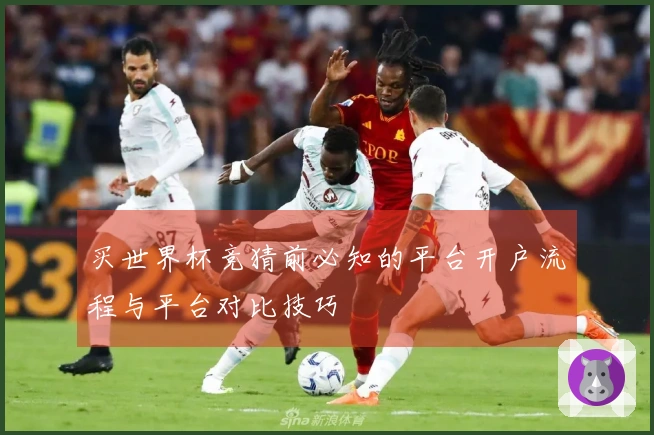 买世界杯竞猜前必知的平台开户流程与平台对比技巧